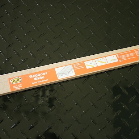 M-D Building Products M-D Building Products 1.75 in. W X 72 in. L Unfinished Natural Hardwood Floor Reducer 85548